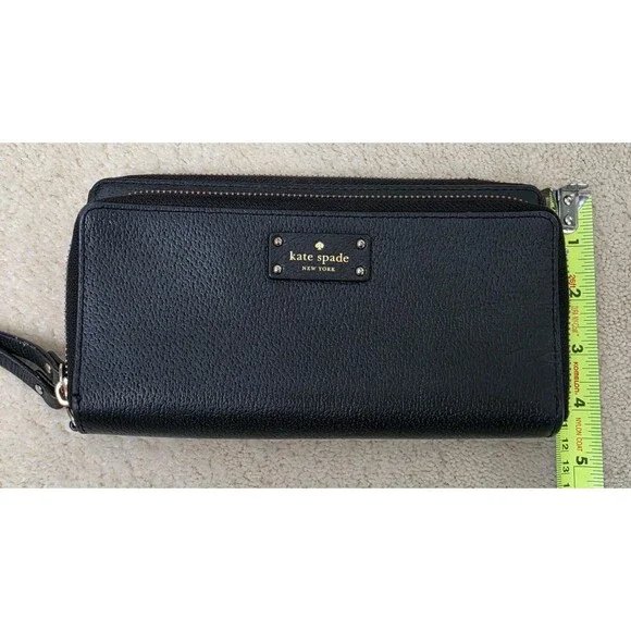Kate Spade Staci Large Carryall Wristlet Wallet in Black - Picture 5 of 10